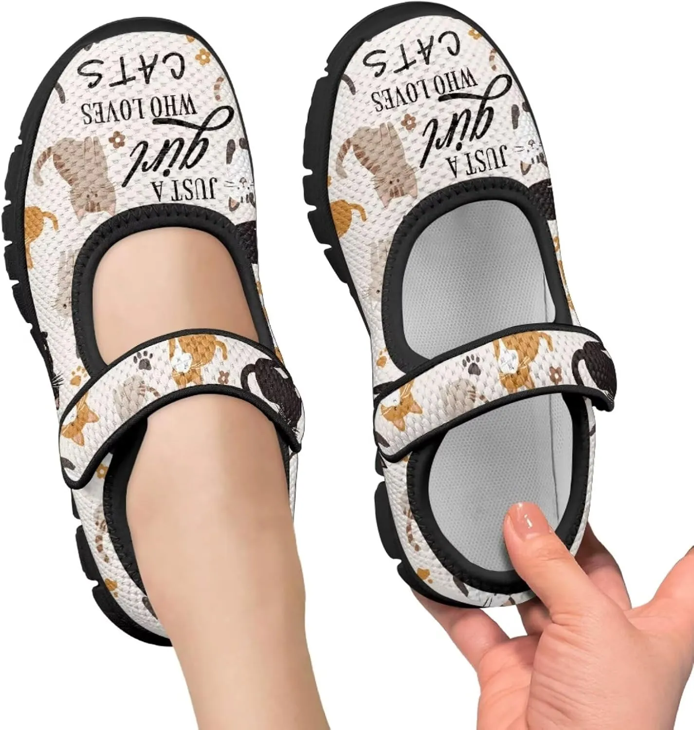 Forchrinse Colorful Tie Dye Girls and Toddler Girls Mary Jane Sneaker Lightweight Flat Shoes Anti-Slip School Uniform Shoes with EVA Sole