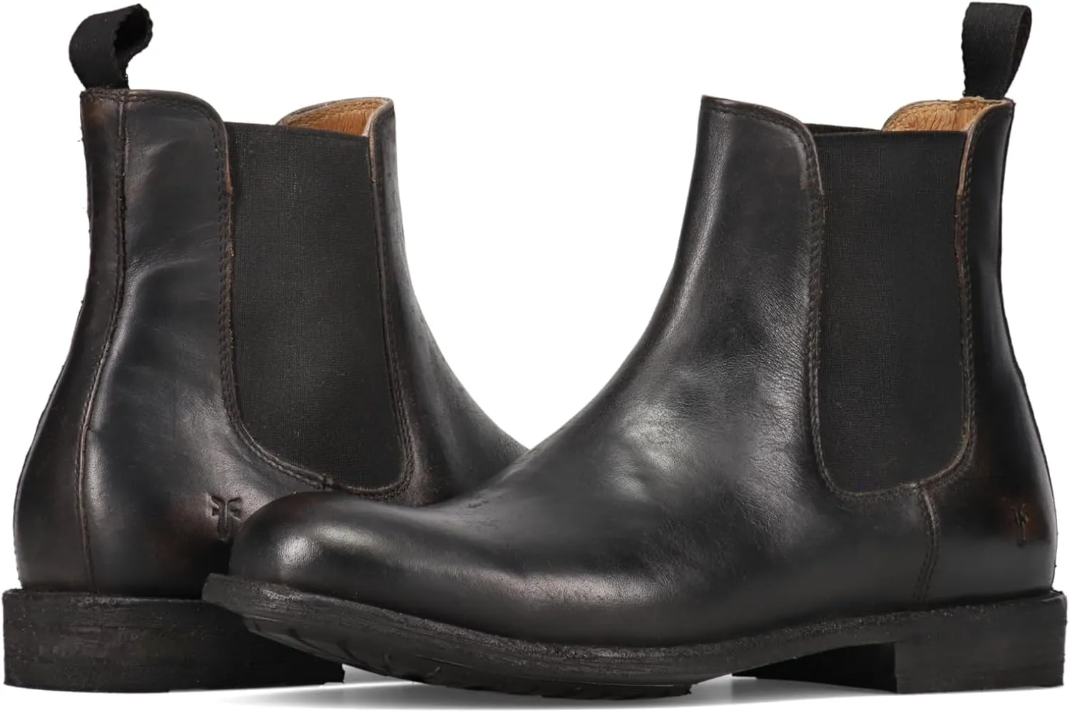 Frye Tyler Chelsea Boots for Men Designed with Flexible Blake Construction and Elasticated Side Panels, Comfort Footbed and Full Leather Lining – 6” Shaft Height