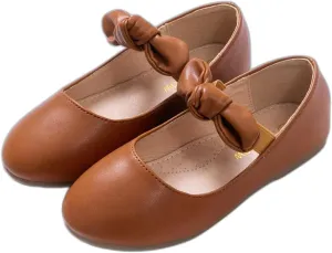 Girls Ballet Flats Dress Shoes Mary Jane Wedding Party Shoes Flower Bridesmaids Princess Shoes Flats