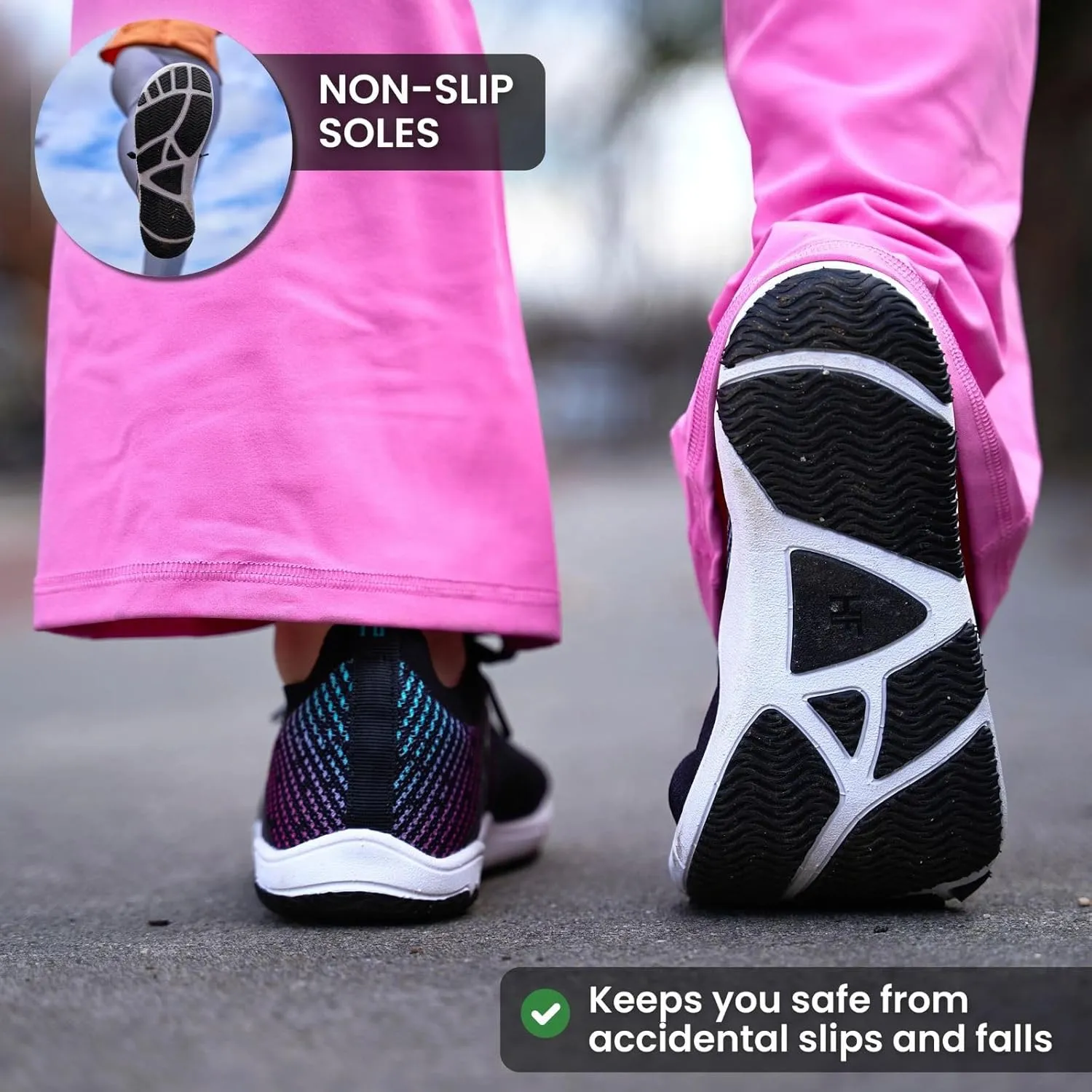 HF Vitality Healthy Ergonomic Supportive Barefoot Shoes, Zero Drop Sole, Wide Toe Box, Lightweight, Breathable Walking Sneakers Outdoor Running Footwear Unisex