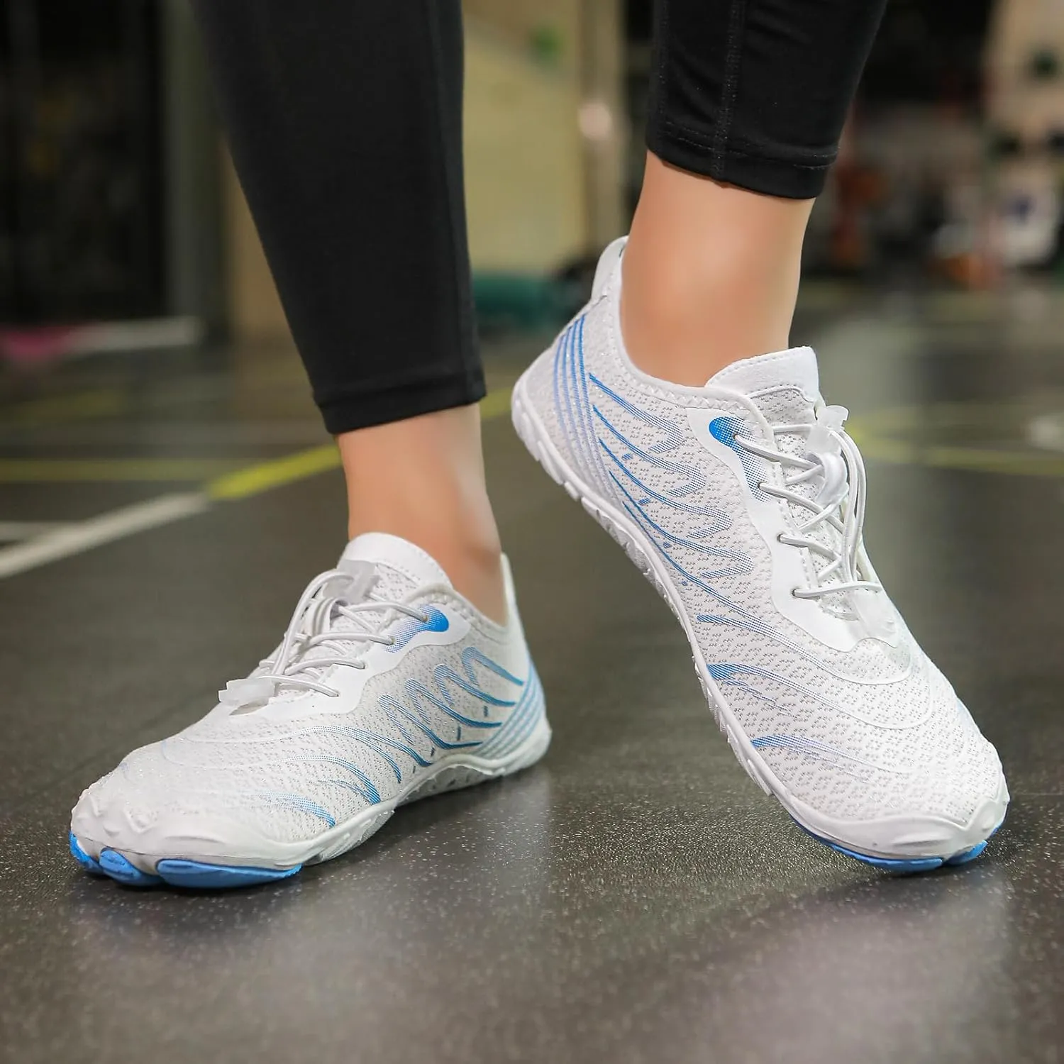 Hike Barefoot Shoes Footwear Women Men Pro Barefoot Shoes Wide Toe Box Athletic Hiking Shoes, Breathable Non-Slip Quick Dry Trail Running Shoes