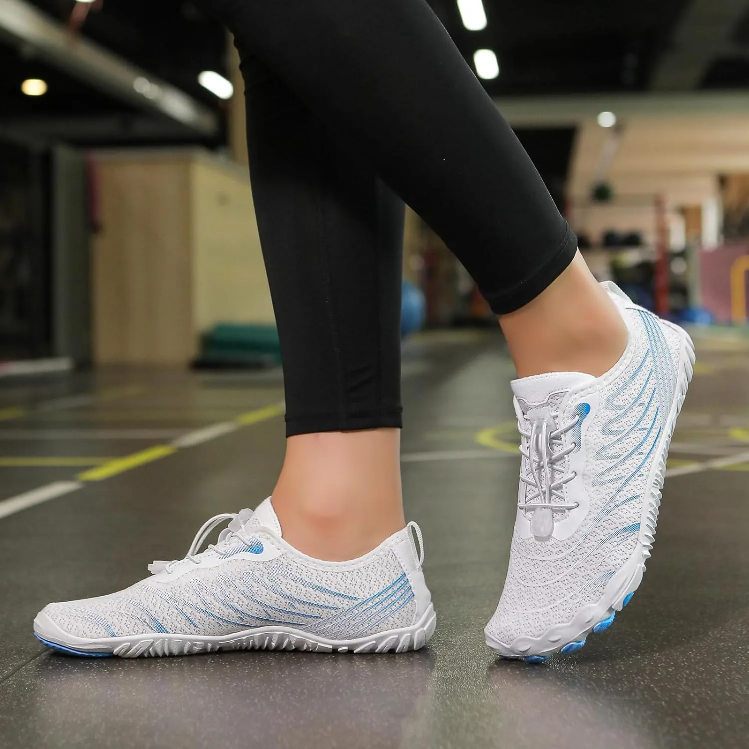 Hike Barefoot Shoes Footwear Women Men Pro Barefoot Shoes Wide Toe Box Athletic Hiking Shoes, Breathable Non-Slip Quick Dry Trail Running Shoes