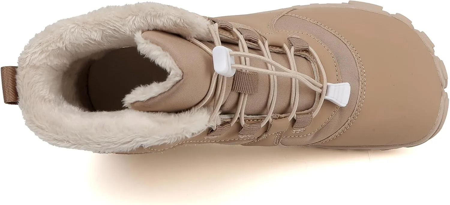 Hike Winter Footwear Barefoot Shoes Women Men, 2024 Waterproof Wide Toe Box Barefoot Shoes, Walking Boots