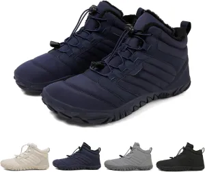 Hike Winter Footwear Barefoot Womens, Walking Hiking Winter Barefoot Shoes Women, Barefoot Shoes Men Women Waterproof Wide Toe Box Boots