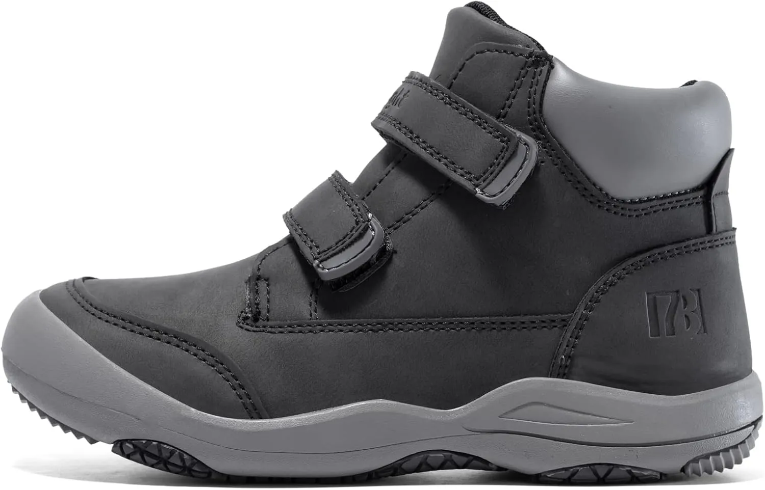 i78 78 Kids Boys Hiking Shoes Chelsea Mid Ankle Boots For Outdoor Trekking Walking Synthetic Non-Slip Lightweight