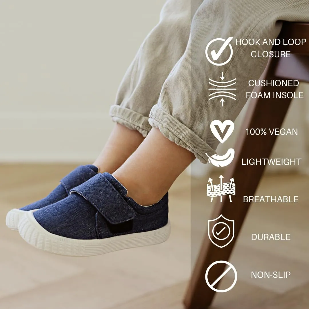 Jack & Lily Baby, Toddler & Kids Walking Shoes – Non-Slip, Washable Slip-On Sneakers for Boys & Girls – Indoor & Outdoor Use