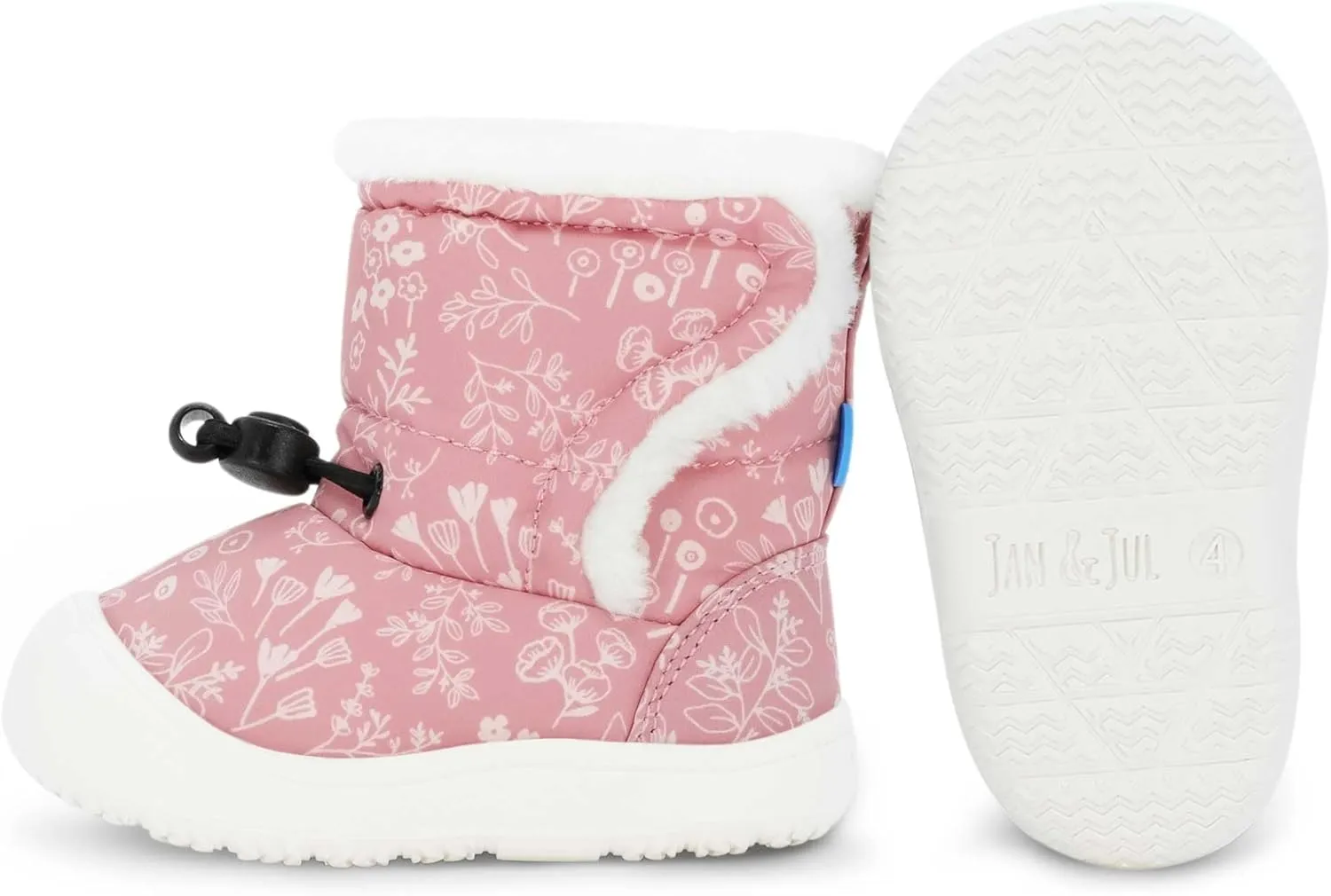 JAN & JUL Water Resistant Stay-On Winter Trail Boots for Toddler and Baby