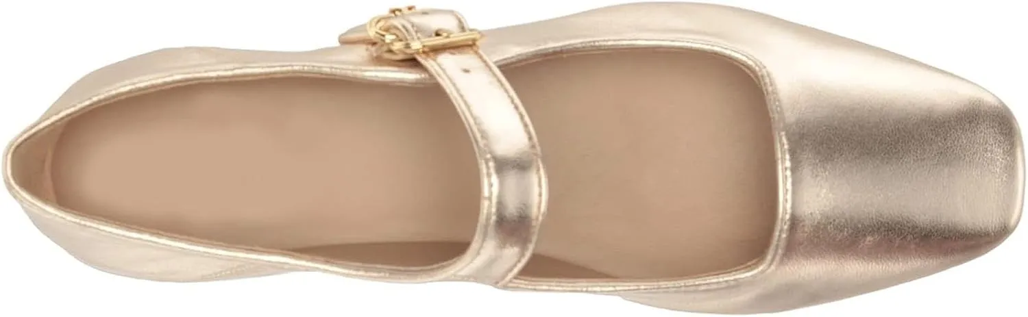 JORISTIMO Women's Elegant Strappy Ballet Flats Elaborate 2024 New Single Shoes Square Toe Minimalist Ankle Strap Basical Classical Escarpin