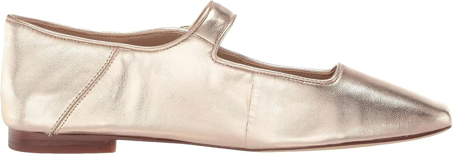 JORISTIMO Women's Elegant Strappy Ballet Flats Elaborate 2024 New Single Shoes Square Toe Minimalist Ankle Strap Basical Classical Escarpin