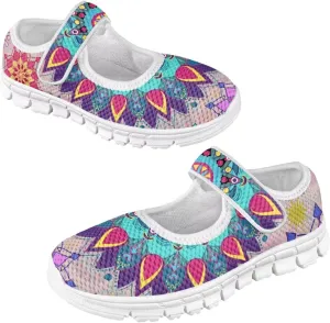 JoyLamoria Floral Ladybug Toddler Mary Jane Shoes - Little Girl Elegant Ballet Flats Perfect for Parties & School Events Fashion Ladybug Dress Shoes