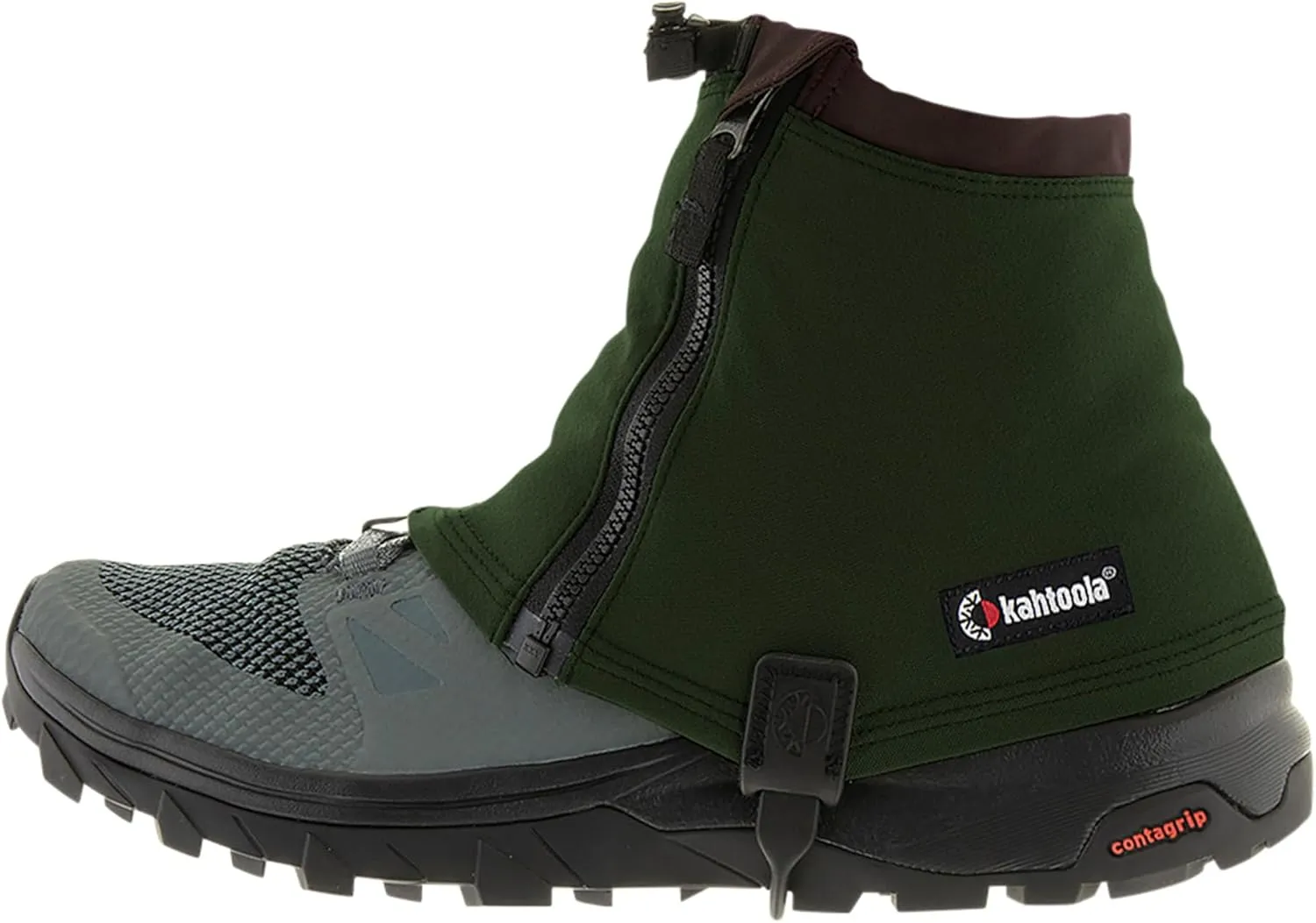Kahtoola RENAgaiter Low Gaiters for Hiking, Mountaineering, Trail Running, Shoe & Boot Protection in Mud, Snow & Ice