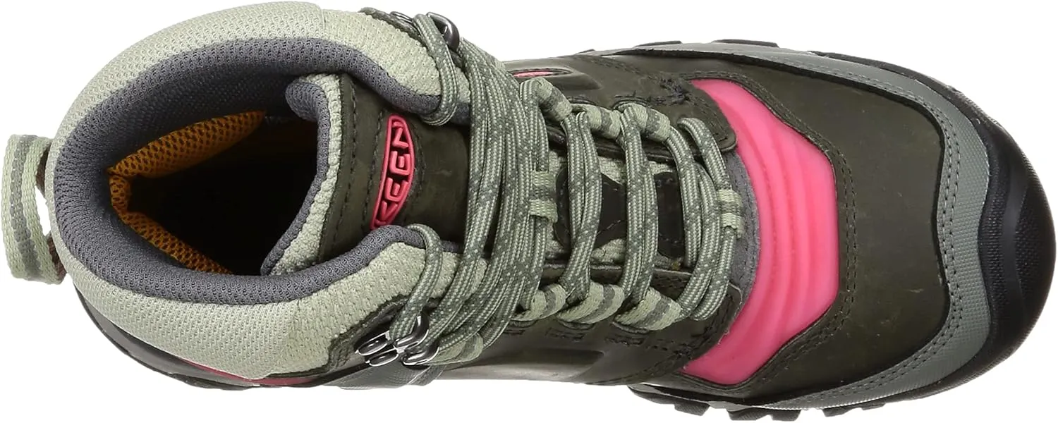 KEEN Women's Ridge Flex Mid Height Waterproof Hiking Boots, 13 UK