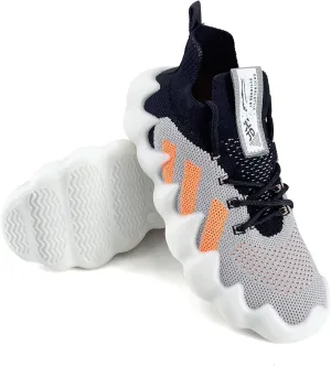 Kids Outdoor Sneakers Boys Non Slip Running Shoes Girls Walking Shoe Athletic Sports Tennis Shoes for Boys(Toddler/Little Kid/Big Kid)