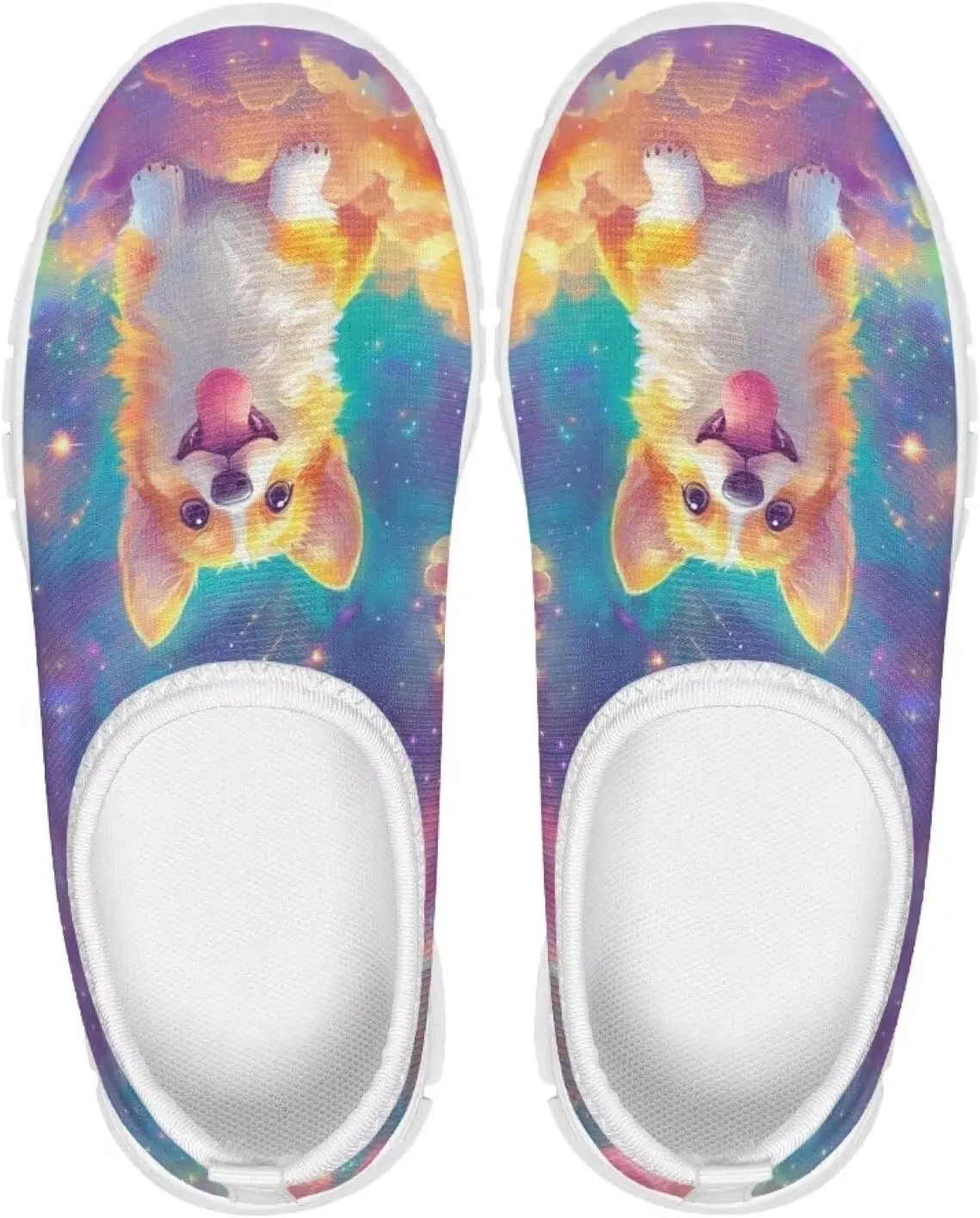 Kids School Running Athletic Shoes Girls Slip On Sneakers for Travel