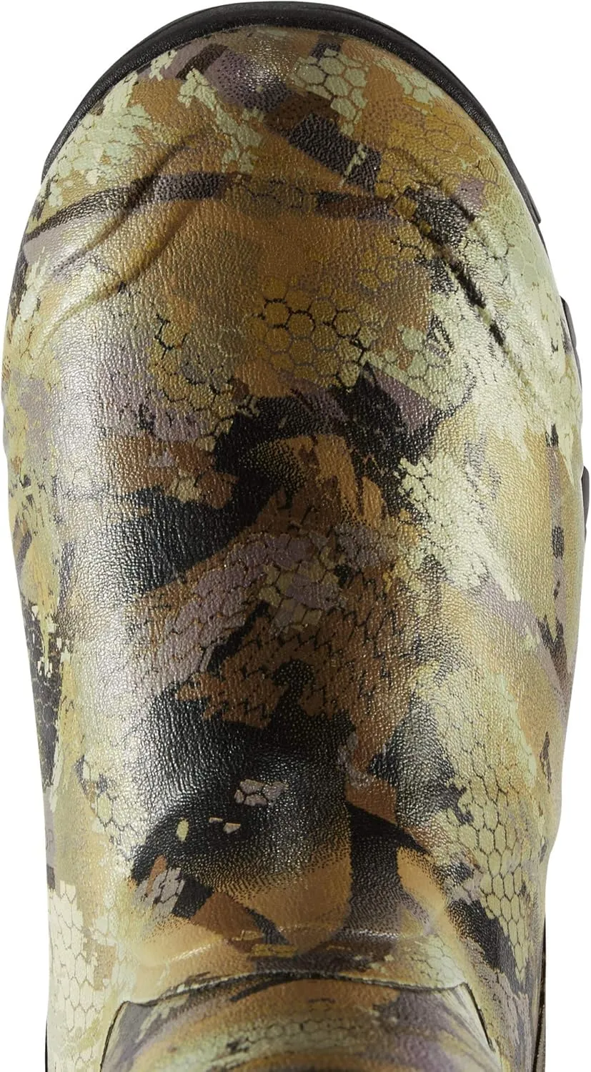 LaCrosse Alphaburly Pro 18" Insulated Hunting Boots for Men Featuring Waterproof Rubber, 1600G Thinsulate, and EVA Footbed, First Lite Cipher