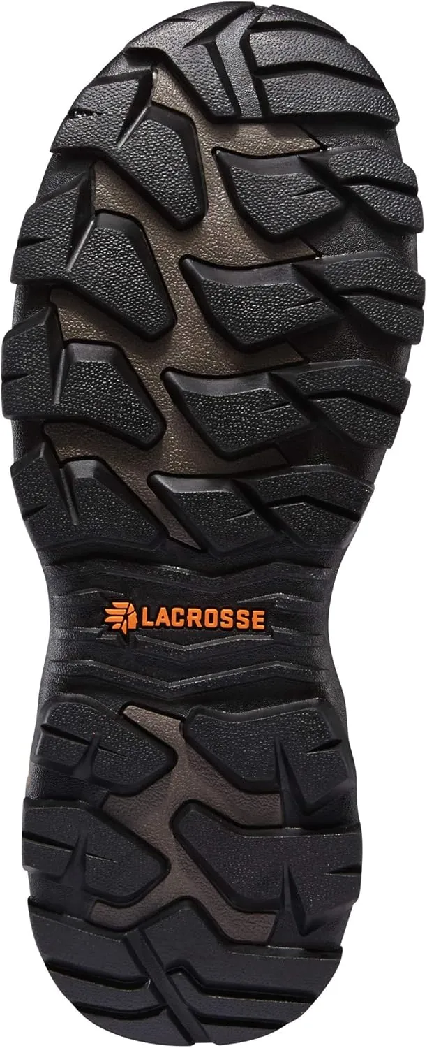 LaCrosse Alphaburly Pro 18" Insulated Hunting Boots for Men Featuring Waterproof Rubber, 1600G Thinsulate, and EVA Footbed, First Lite Cipher