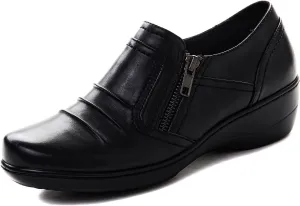 Mary Jane Flats for Women Comfortable Flats Round Toe Casual Slip On Dress Shoes for Women Dressy Office Work Shoes Size