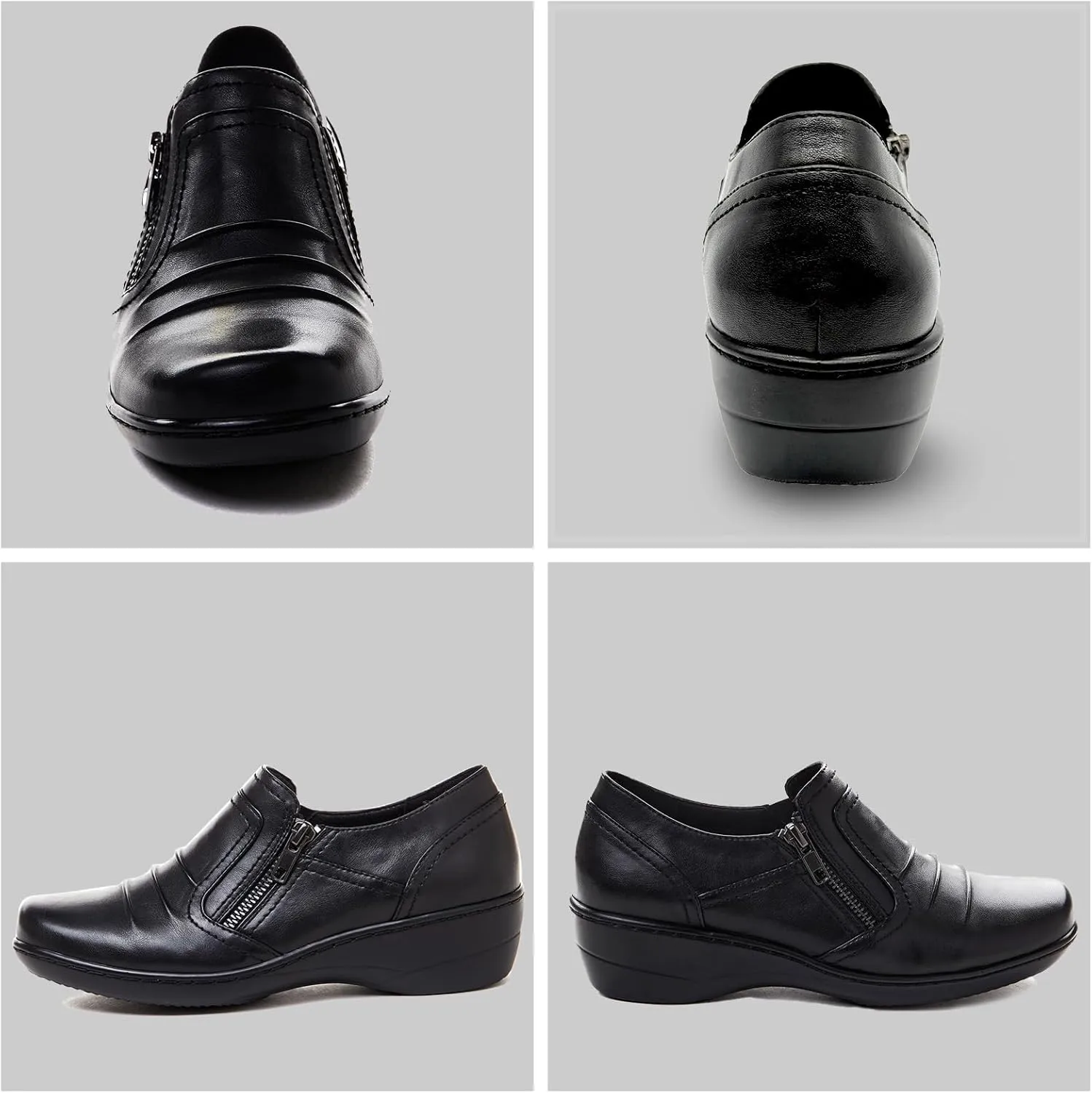 Mary Jane Flats for Women Comfortable Flats Round Toe Casual Slip On Dress Shoes for Women Dressy Office Work Shoes Size