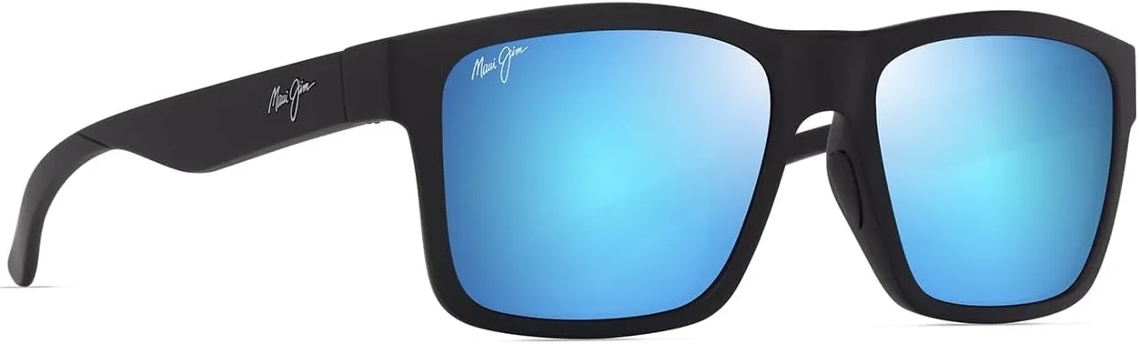Maui Jim Men's and Women's The Flats Polarized Rectangular Sunglasses