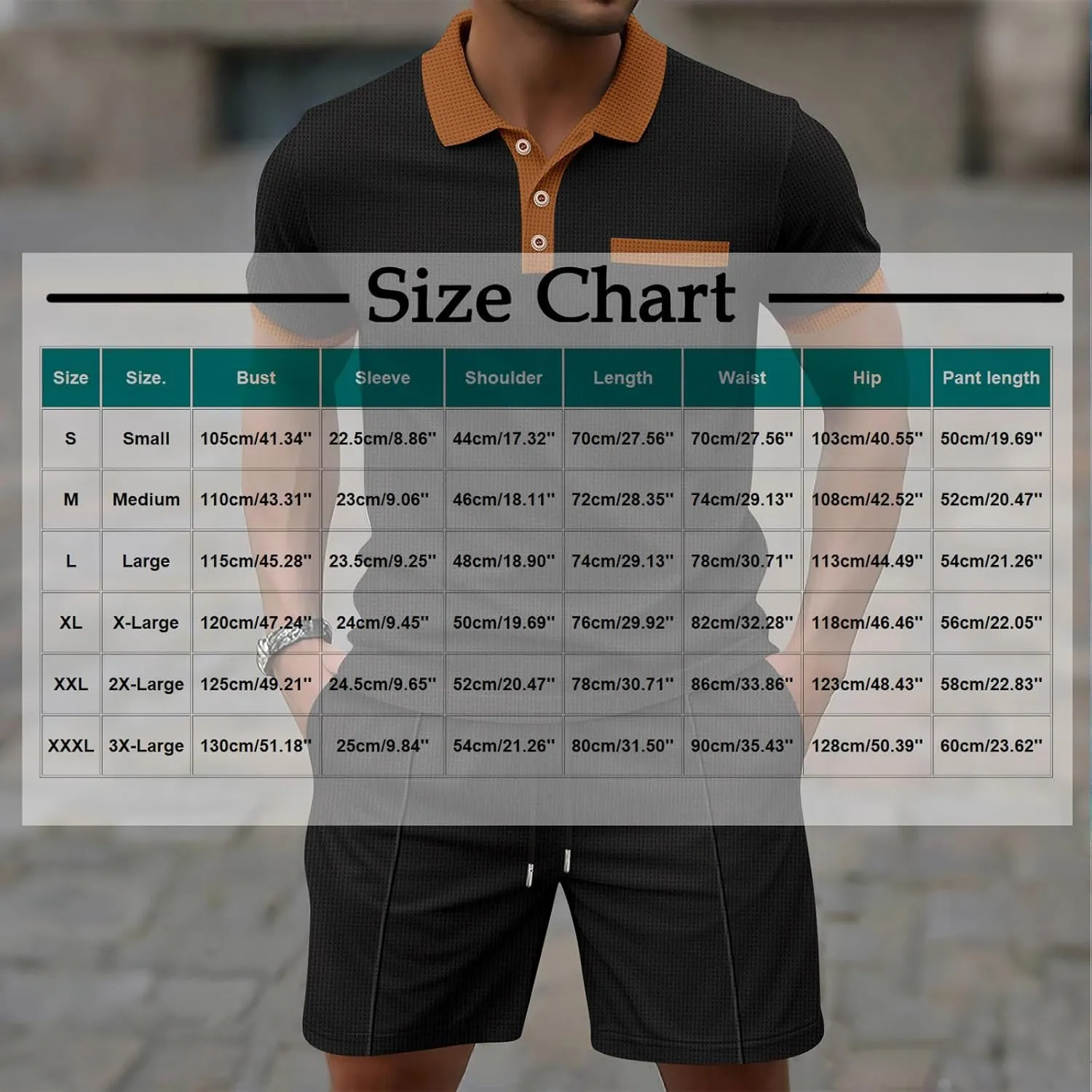 Mens 2 Piece Outfits Casual Summer Fashion Lounge Sets Short Sleeve Polos Shirts and Shorts Matching Set with Pockets