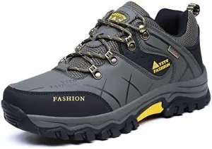 Men's Ankle Mid Waterproof Hiking Boots Outdoor Lightweight Jogging Shoes Climbing and Trekking Boot