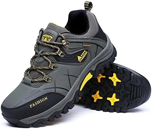 Men's Ankle Mid Waterproof Hiking Boots Outdoor Lightweight Jogging Shoes Climbing and Trekking Boot