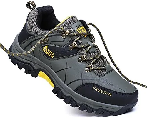 Men's Ankle Mid Waterproof Hiking Boots Outdoor Lightweight Jogging Shoes Climbing and Trekking Boot