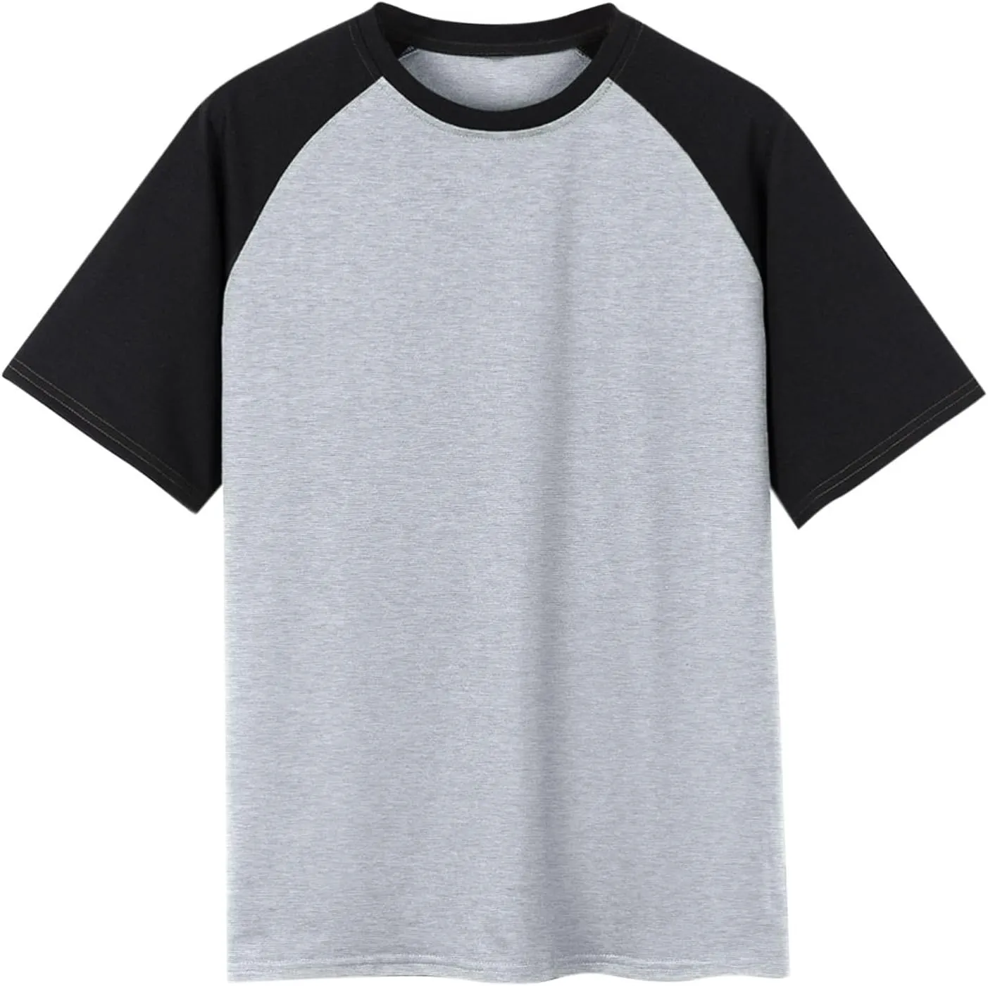 Mens Casual 2 Piece Outfits Fashion Summe Color Block Short Sleeve Tshirt and Loose Drawstring Cargo Shorts Sweatsuit
