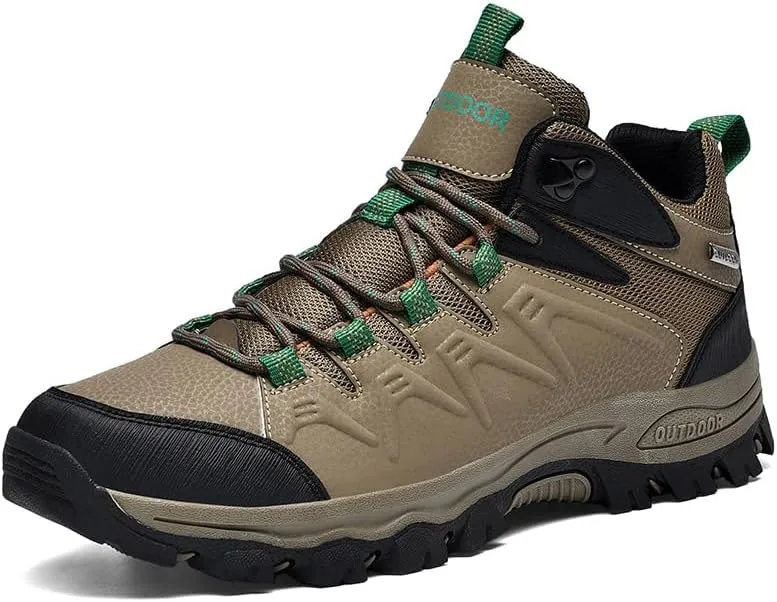 Men's Hiking Shoes Low-Top Trail Running Sneakers Breathable Mesh Travel Shoes Non-Slip Outdoor Trekking Boots