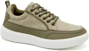 Men's Orthopedic Fashion Sneakers for Plantar Fasciitis: Casual Supportive Cushioned Walking Shoes for Flat Feet and High Arch, Comfortable Arch Support Shoes for Foot and Heel Pain Relief