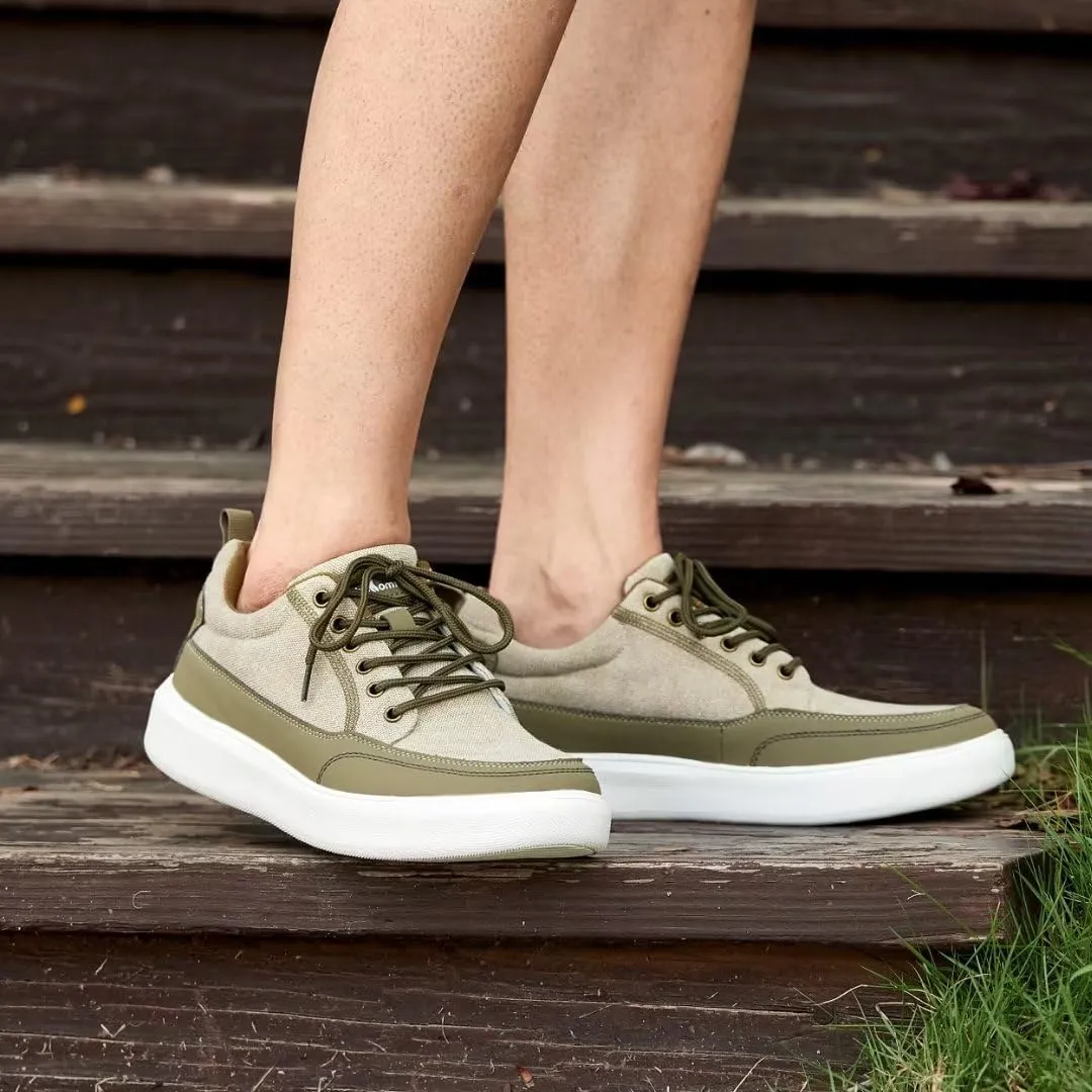 Men's Orthopedic Fashion Sneakers for Plantar Fasciitis: Casual Supportive Cushioned Walking Shoes for Flat Feet and High Arch, Comfortable Arch Support Shoes for Foot and Heel Pain Relief