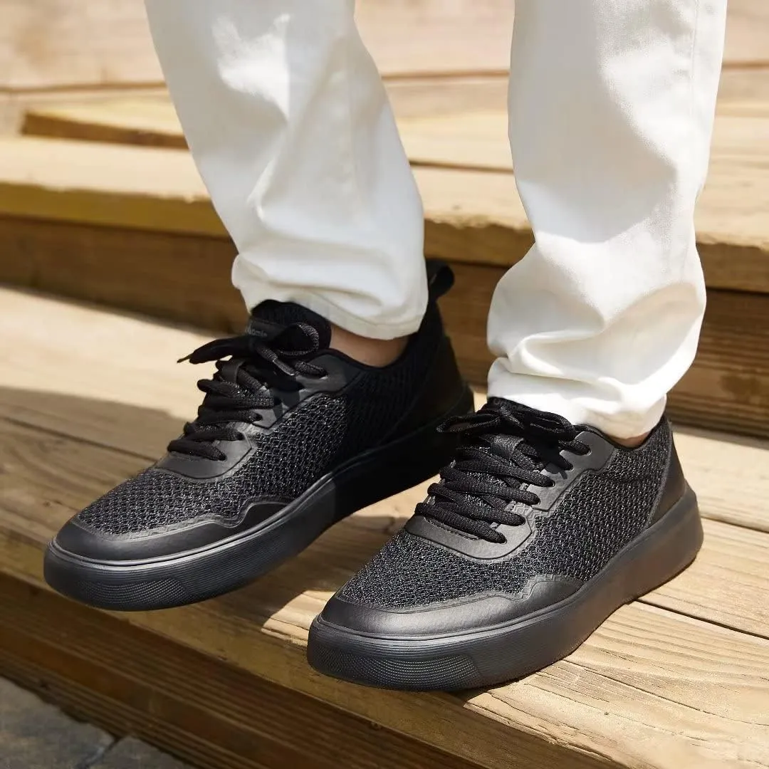 Men's Orthopedic Fashion Sneakers with Arch Support: Comfortable Orthotic Shoes for Plantar Fasciitis, Adjustable Supportive Flat Feet Walking Shoes for Foot and Ankle Pain Relief