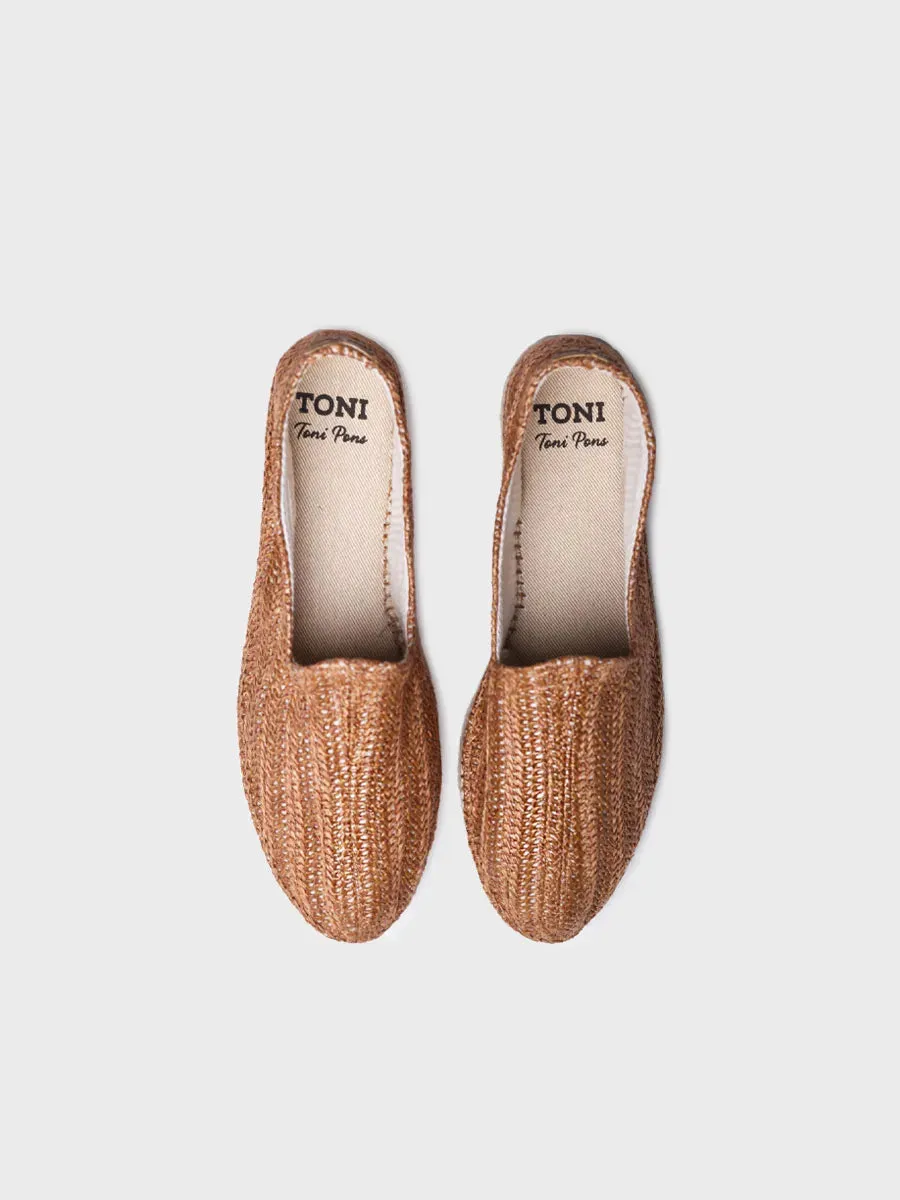 Men's raffia espadrilles - DAMASC