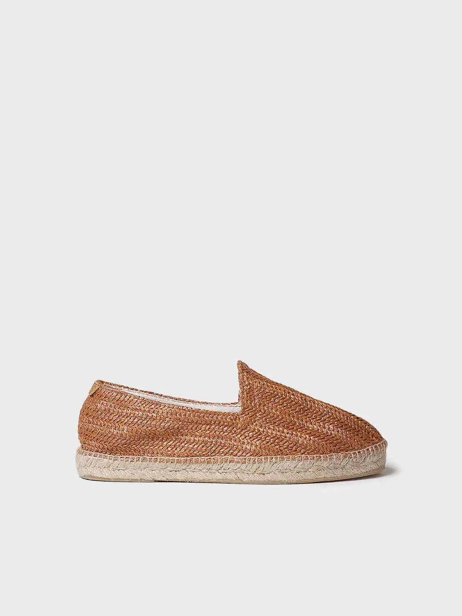 Men's raffia espadrilles - DAMASC