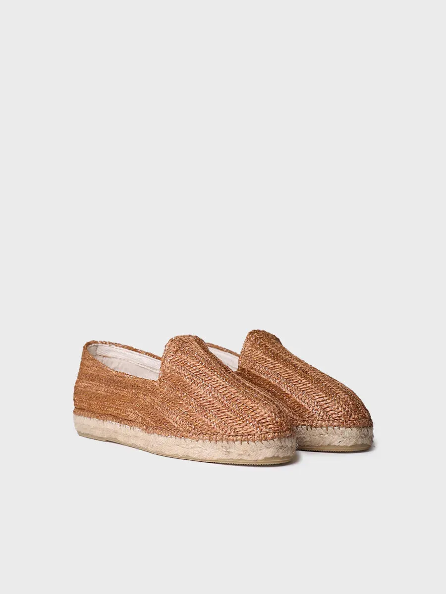 Men's raffia espadrilles - DAMASC