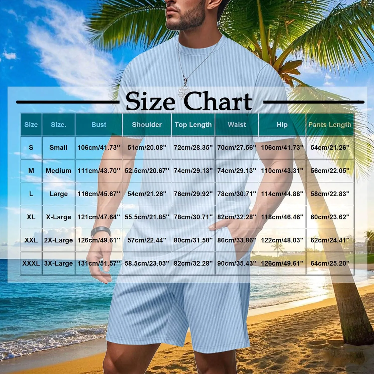 Mens Ribbed Knit Lounge Sets Summer Fashion Short Sleeve Shirts and Drawstring Shorts Set Comfy Loose Casual Outfits