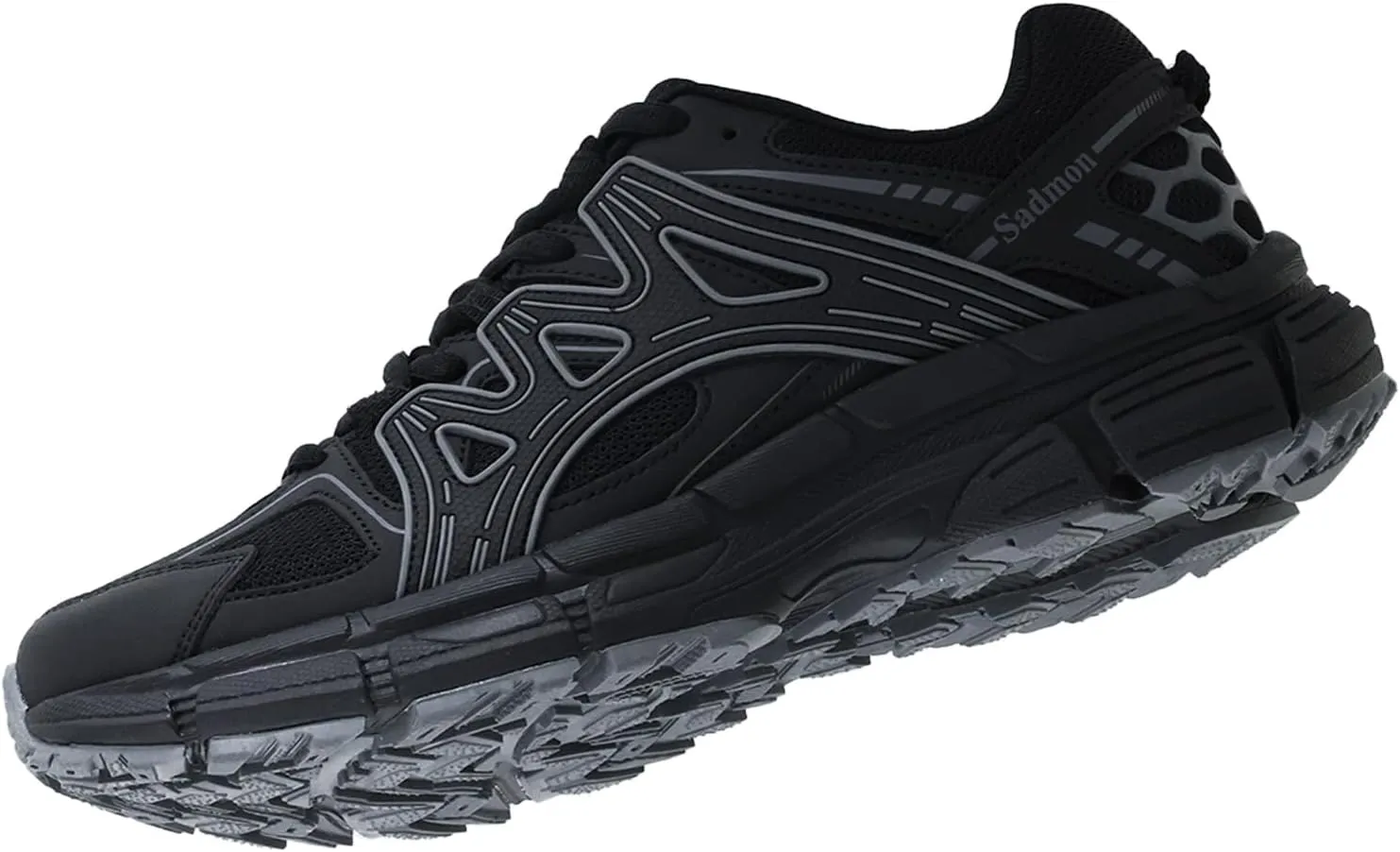 Men's Slip Resistant Trail Running Shoes - Supportive Athletic Shoes for Outdoor Fitness Walking, Road Running and Gym Training