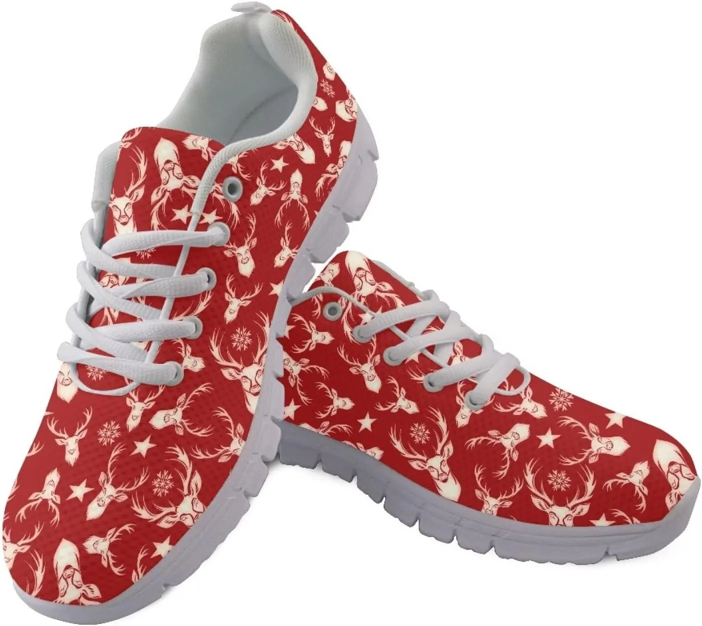 Men's Supportive Running Shoes Fashion Breathable Sneakers Light Elastic Arch Support Travel Shoes for Outdoor US 5-14 White Sole