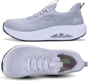 Mens Wide Toe Box Walking Shoes Arch Support Orthotic Slip On Air Tennis Running Sneakers for Plantar Fasciitis Relief US 7-13