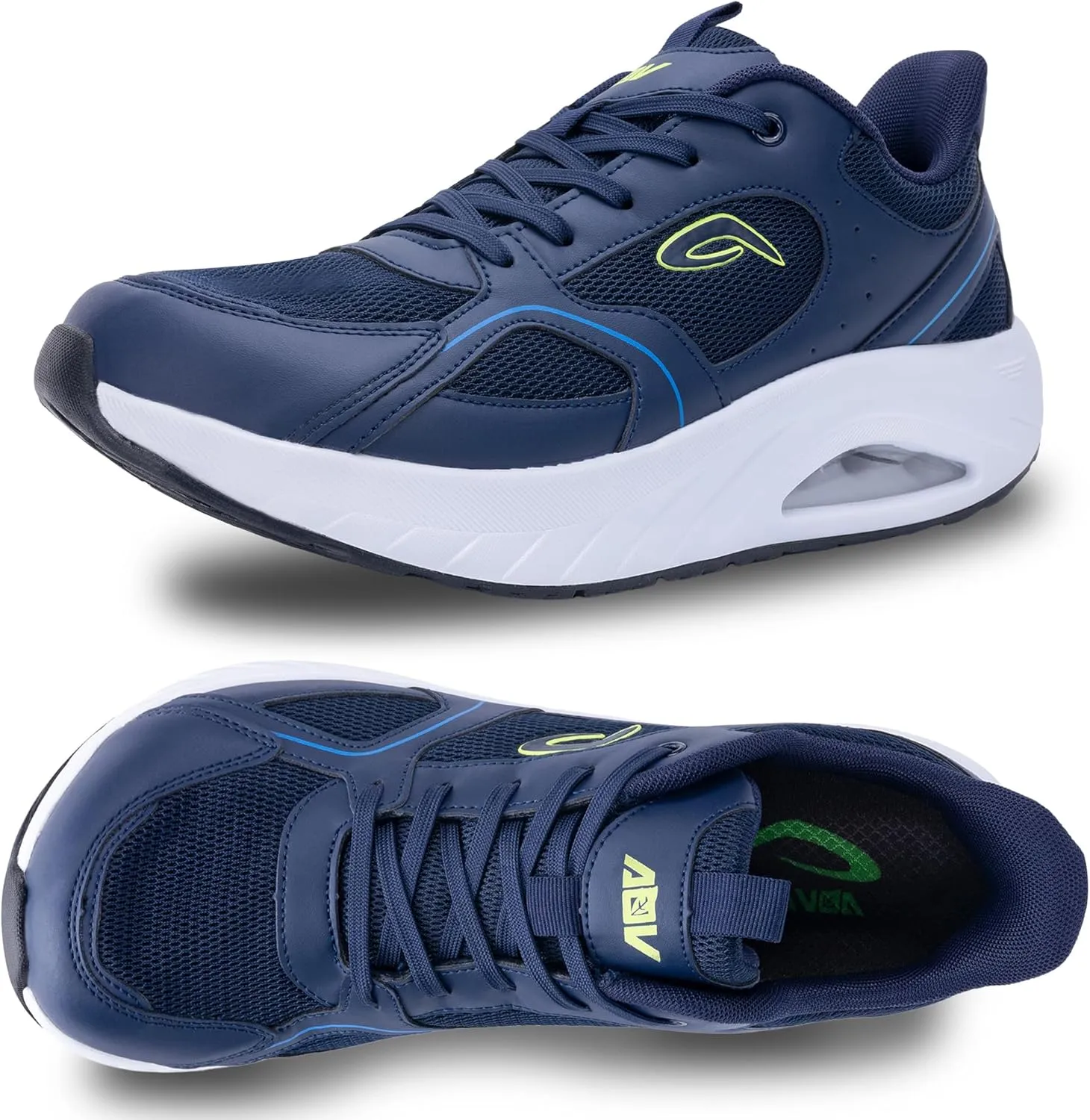 Mens Wide Toe Box Walking Shoes Arch Support Orthotic Tennis Running Sneakers for Plantar Fasciitis Relief US 8-13