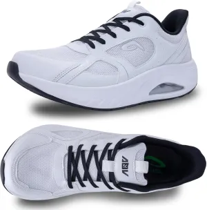 Mens Wide Toe Box Walking Shoes Arch Support Orthotic Tennis Running Sneakers for Plantar Fasciitis Relief US 8-13