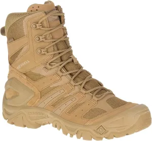 Merrell Men’s Strongfield Tactical 6” Waterproof Boots, Breathable & Comfortable Work Combat Hiking Shoes