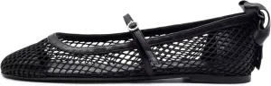 Mesh Ballet Flats for Women Elegant Bows Round Head Design Comfortable and Breathable Shoes Perfect for Weddings