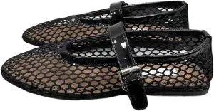 Mesh Ballet Flats Mesh Shoes Women Mesh Flats for Women Mary Jane Flats Balletcore Aesthetic Shoes