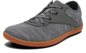 Minimalist Barefoot Shoes Womens Mens | Zero Drop Sole | Wide Toe Box | Fashion Canvas Sneakers Casual Walking Shoes Cross Trainer City Road Running Shoes