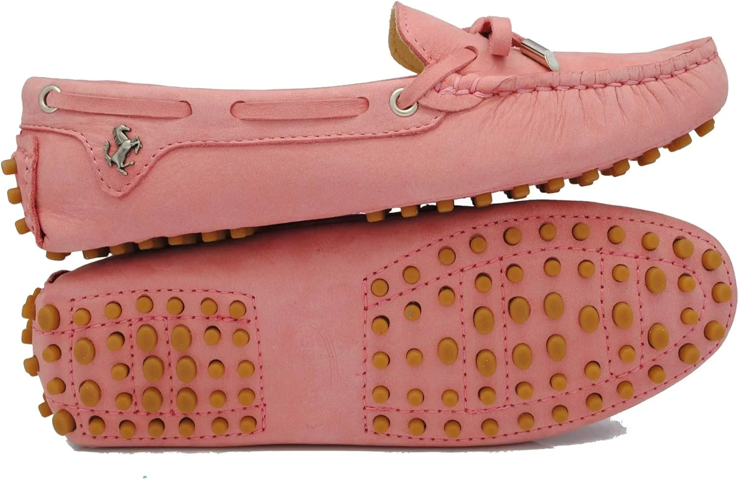 Minishion Boat Shoes for Women Comfortable Leather Loafers YB96010