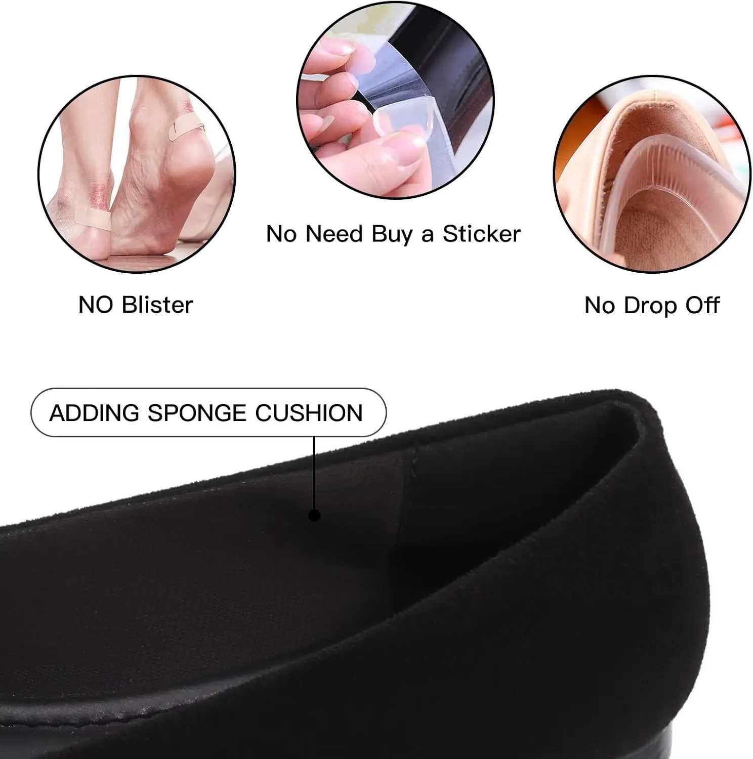MUSSHOE Flats for Women Dressy Comfortable Ballerina Flats Pointed Toe Slip-on Casual Business Shoes Work Shoes for Women
