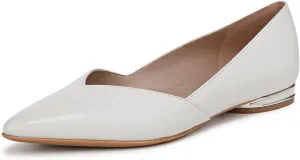 Naturalizer Womens Havana Ballet Flat Warm White Snake Print Leather 11 W