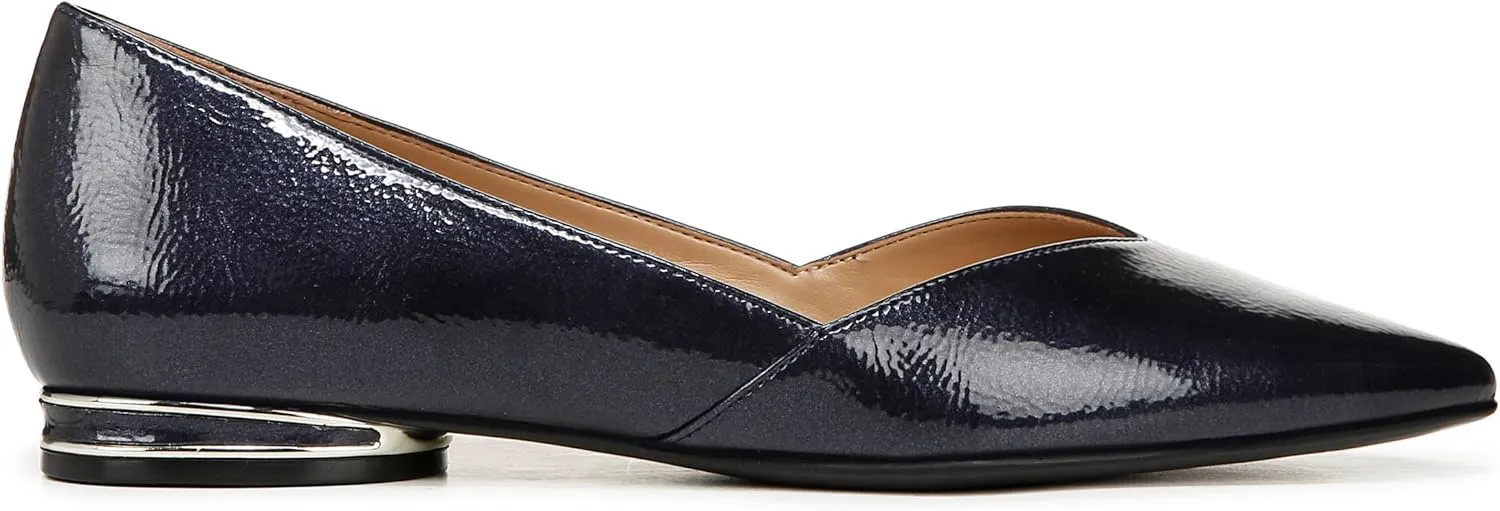 Naturalizer Womens Havana Pointed Toe Slip On Dress Ballet Flat
