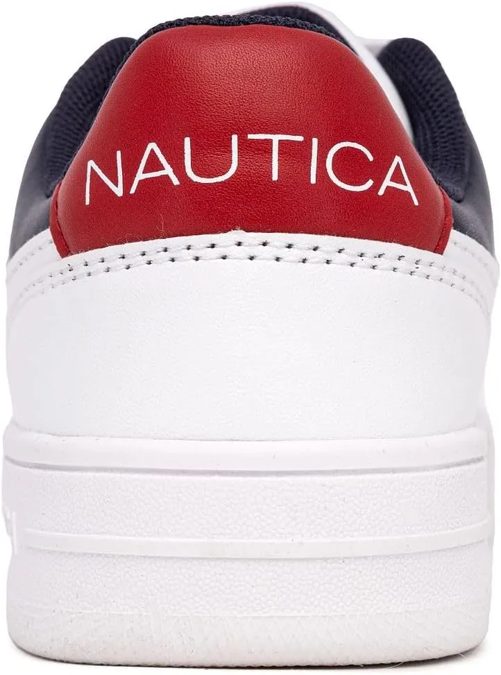 Nautica Boys Low-Top Sneakers, Basketball Tennis Shoes for Kids, Outdoor School Running Shoes - Sizes for Big Kid/Little Kid